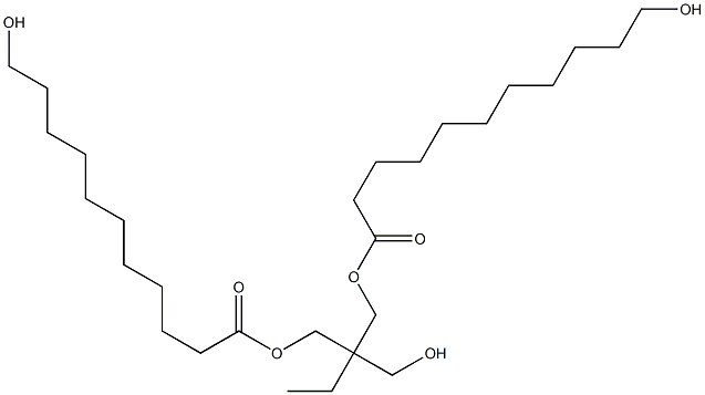Bis(11-hydroxyundecanoic acid)2-ethyl-2-(hydroxymethyl)-1,3-propanediyl ester