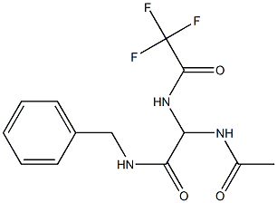 2-Acetylamino-2-(trifluoroacetylamino)-N-benzylacetamide