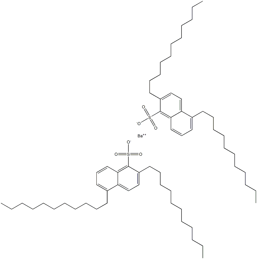 Bis(2,5-diundecyl-1-naphthalenesulfonic acid)barium salt