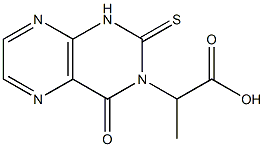 2-[(1,2,3,4-Tetrahydro-4-oxo-2-thioxopteridin)-3-yl]propionic acid