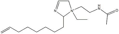 1-[2-(Acetylamino)ethyl]-1-ethyl-2-(7-octenyl)-3-imidazoline-1-ium