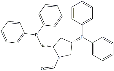 (2S,4S)-4-(Diphenylphosphino)-2-[(diphenylphosphino)methyl]pyrrolidine-1-carbaldehyde
