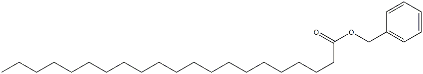 ヘニコサン酸ベンジル 化学構造式