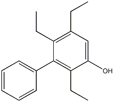 2,4,5-Triethyl-3-phenylphenol