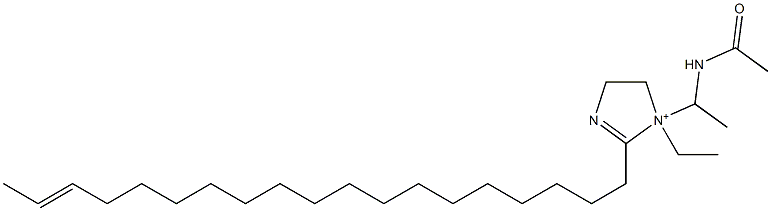 1-[1-(Acetylamino)ethyl]-1-ethyl-2-(17-nonadecenyl)-2-imidazoline-1-ium