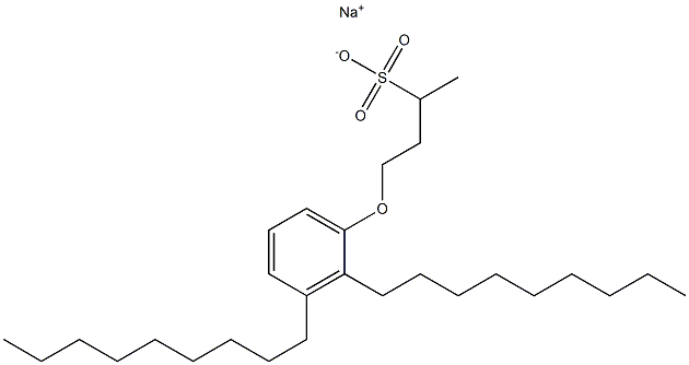 4-(2,3-Dinonylphenoxy)butane-2-sulfonic acid sodium salt