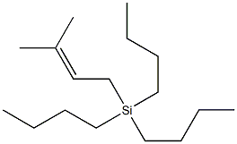 Tributyl(3-methyl-2-butenyl)silane