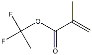 Methacrylic acid (1,1-difluoroethyl) ester Struktur