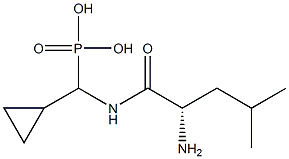 [(L-Leucylamino)(cyclopropyl)methyl]phosphonic acid