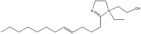 2-(4-Dodecenyl)-1-ethyl-1-(2-hydroxyethyl)-2-imidazoline-1-ium