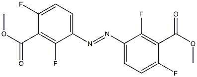 2,2',4,4'-Tetrafluoroazobenzene-3,3'-dicarboxylic acid dimethyl ester