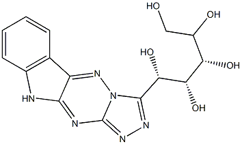 3-[(1S,2R,3S)-1,2,3,4,5-Pentahydroxypentyl]-10H-1,2,4-triazolo[4',3':2,3][1,2,4]triazino[5,6-b]indole