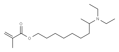 Methacrylic acid 8-(diethylamino)nonyl ester