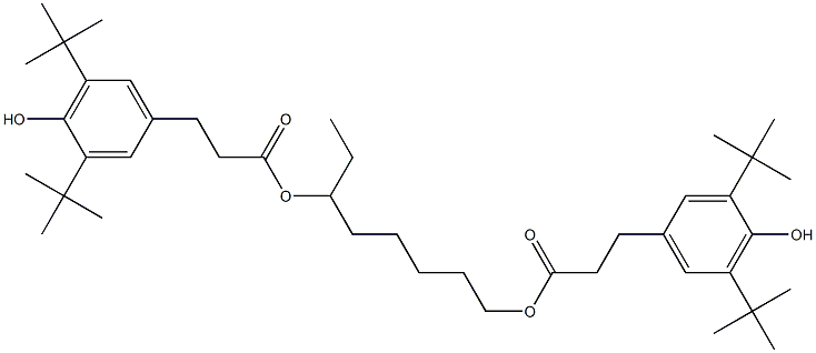 Bis[3-(3,5-di-tert-butyl-4-hydroxyphenyl)propionic acid]1,6-octanediyl ester
