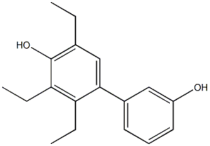 2,3,5-Triethyl-1,1'-biphenyl-3',4-diol