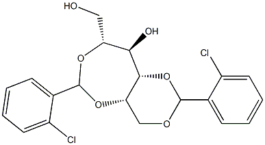 1-O,3-O:2-O,5-O-Bis(2-chlorobenzylidene)-D-glucitol