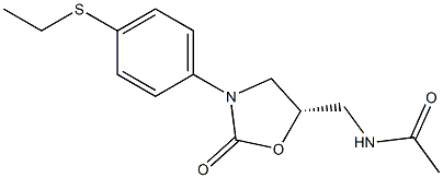 (5S)-5-Acetylaminomethyl-3-(4-ethylthiophenyl)oxazolidin-2-one