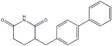 3-(4-Phenylbenzyl)piperidine-2,6-dione