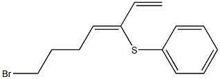 (3Z)-7-Bromo-3-(phenylthio)-1,3-heptadiene