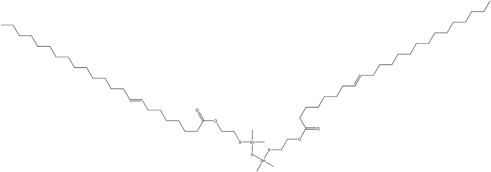 Bis[dimethyl[[2-(7-docosenylcarbonyloxy)ethyl]thio]stannyl] sulfide