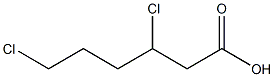 3,6-Dichlorohexanoic acid Structure