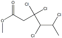3,3,4,5-Tetrachlorocaproic acid methyl ester