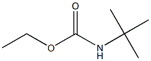 (tert-Butyl)carbamic acid ethyl ester Structure