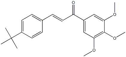4-tert-Butyl-3',4',5'-trimethoxy-trans-chalcone
