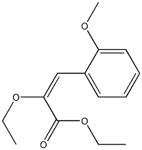 (E)-3-(2-Methoxyphenyl)-2-ethoxyacrylic acid ethyl ester