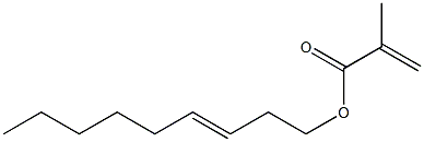 Methacrylic acid (3-nonenyl) ester