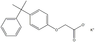 2-[4-(1-Phenyl-1-methylethyl)phenoxy]acetic acid potassium salt