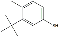 3-tert-Butyl-4-methylbenzenethiol Structure