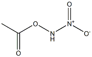 O-アセチル-N-ニトロヒドロキシルアミン 化学構造式