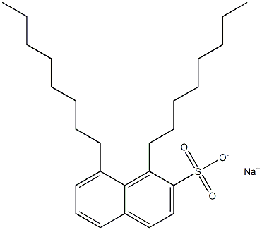 1,8-Dioctyl-2-naphthalenesulfonic acid sodium salt