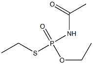 Acetylaminothiophosphonic acid O,S-diethyl ester