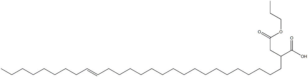 2-(18-Heptacosenyl)succinic acid 1-hydrogen 4-propyl ester