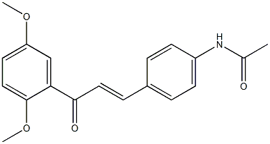 4-Acetylamino-2',5'-dimethoxy-trans-chalcone