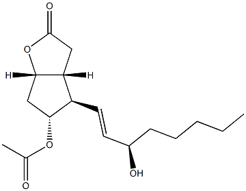 (1S,5R,6R,7R)-7-Acetoxy-6-[(E,3R)-3-hydroxy-1-octenyl]-2-oxabicyclo[3.3.0]octan-3-one