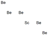 スカンジウム-ペンタベリリウム 化学構造式
