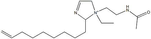 1-[2-(Acetylamino)ethyl]-1-ethyl-2-(8-nonenyl)-3-imidazoline-1-ium