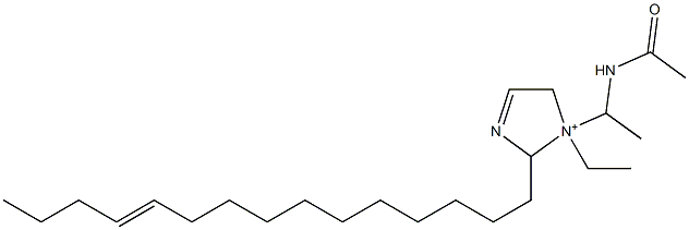 1-[1-(Acetylamino)ethyl]-1-ethyl-2-(11-pentadecenyl)-3-imidazoline-1-ium