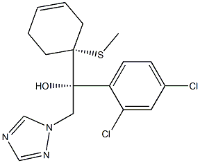 (1R)-1-(2,4-Dichlorophenyl)-1-[[(2S)-tetrahydro-2-methylthiophen]-2-yl]-2-(1H-1,2,4-triazol-1-yl)ethanol