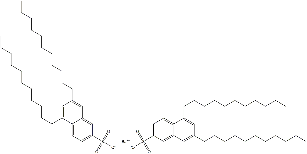 Bis(5,7-diundecyl-2-naphthalenesulfonic acid)barium salt