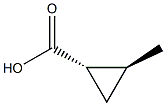 (1S,2S)-2-Methylcyclopropanecarboxylic acid|