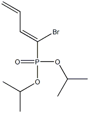 [(1Z)-1-Bromo-1,3-butadienyl]phosphonic acid diisopropyl ester|