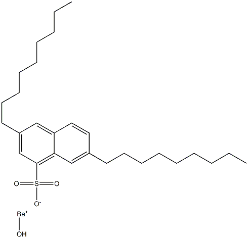 3,7-Dinonyl-1-naphthalenesulfonic acid hydroxybarium salt