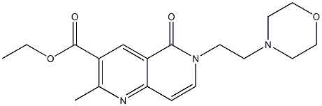6-(2-Morpholinoethyl)-2-methyl-5-oxo-5,6-dihydro-1,6-naphthyridine-3-carboxylic acid ethyl ester
