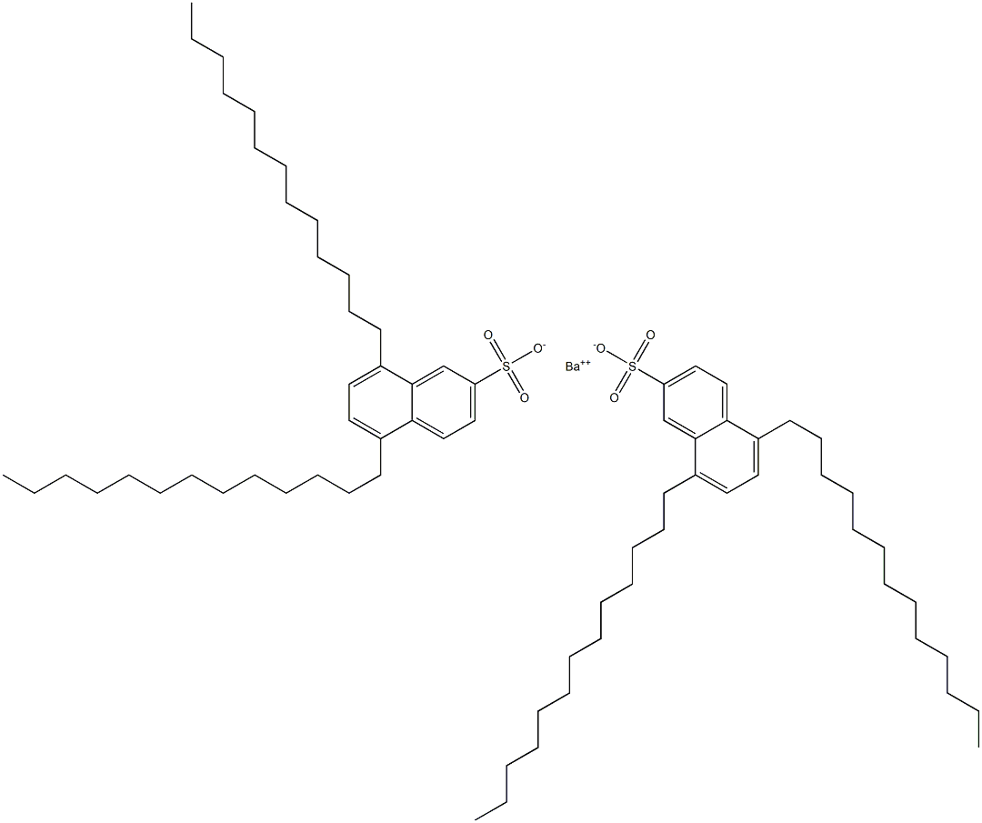 Bis(5,8-ditridecyl-2-naphthalenesulfonic acid)barium salt