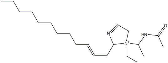 1-[1-(Acetylamino)ethyl]-2-(2-dodecenyl)-1-ethyl-3-imidazoline-1-ium