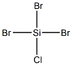 Tribromochlorosilane Structure